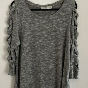 Terra & Sky Charcoal Long Sleeve Top